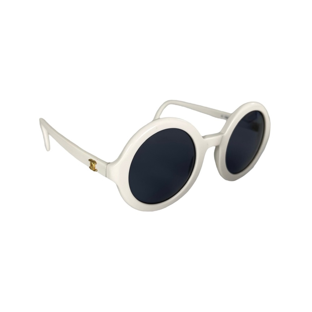 Chanel CC Logo Round Frame Sunglasses
